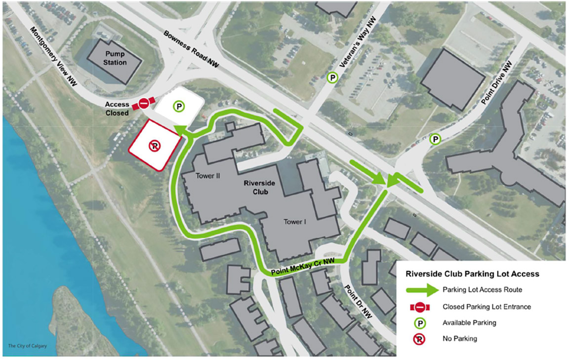 An image of a parking map